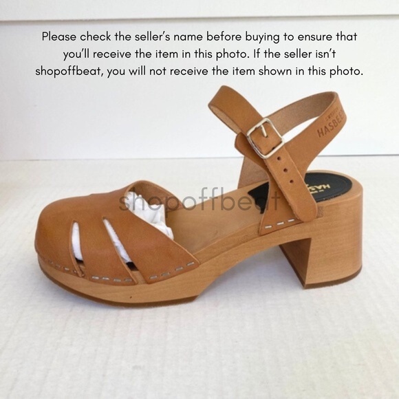 NEW Swedish Hasbeens Baskemolla High Sandal Nature 37 - Picture 10 of 14